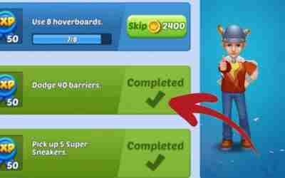 subway princess runner dodge 40 barriers use 8 hoverboards what is dodge barriers what is hoverboard