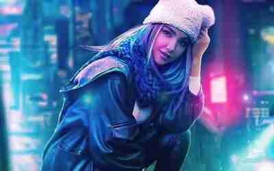 Cold Wintry Cyberpunk Ambient Music