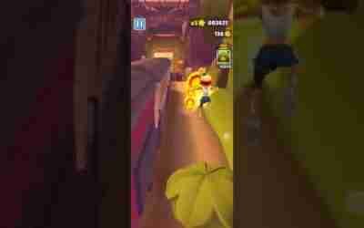 Gameplay in Mobile Subway surfers – #shorts #youtube -?65(4)