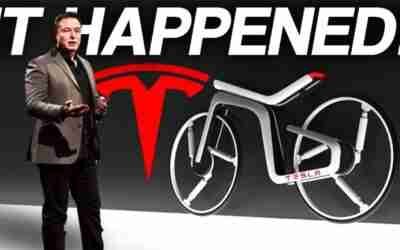 Tesla Bike: Tesla's NEW E-Bike Project Revealed!