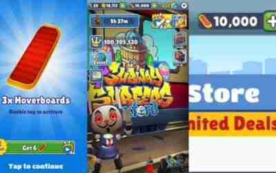 Subway Surfers – Hitting 10k Hoverboards! #shorts