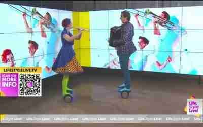 The Fourth Wall: Musicians on hoverboards