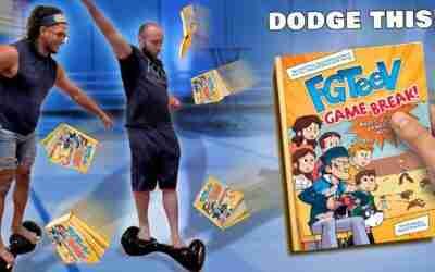 Dodging FGTeeV Activity Book + Hoverboard FAIL With Tarzan (FGTeeV Shorts)