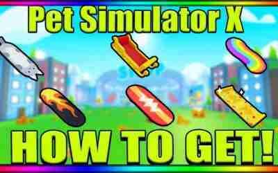 How To Get All Hoverboards In Pet Simulator X *WORKING 2022*
