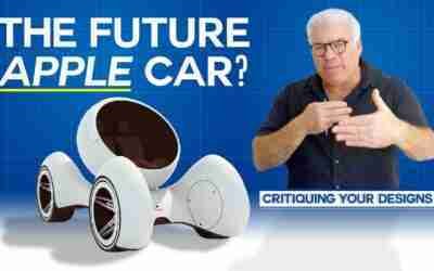 Could This Be The First Apple Car? Critiquing Your Designs