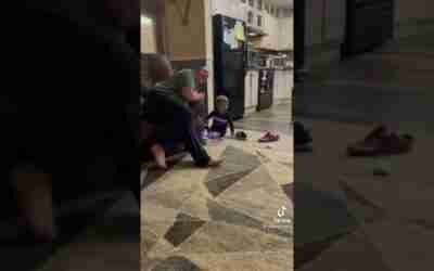 kid couldn't control hoverboard #shorts