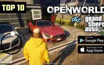 Top 10 Open world Games for Android 2021 | Top 10 Open World Games like GTA V | Open world Games
