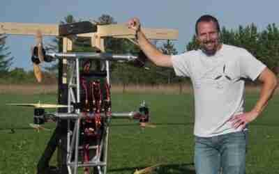 SkyPak V1 – Electric Prop Driven Jetpack – Promo