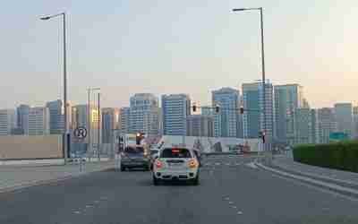 Drive through Abu Dhabi city UAE (vlog 34 )