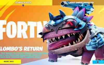 KLOMBO *FOUND* in NEW FORTNITE UPDATE!