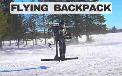 All-Electric Flying Backpack | Ascend Dynamics SKYPAK V1