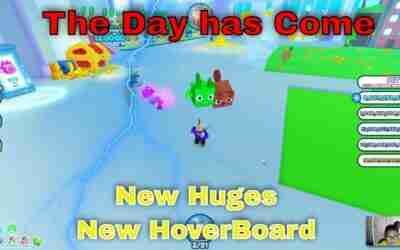Pet Simulator X Unboxing Huge Dog Huge Dragon Unlock New Rainbow Hoverboard