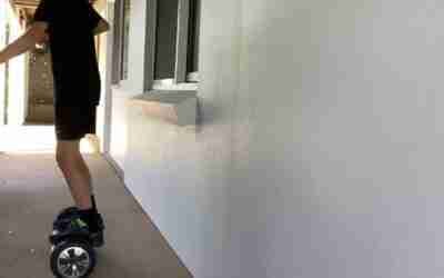 Spinning 30 times on a *HOVERBOARD* #short