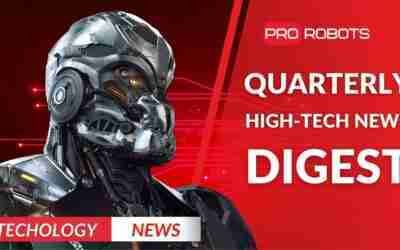 The latest robots and technologies of the future: All first quarter technology news in one issue!