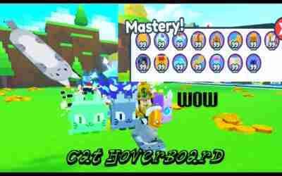 Roblox Pet Simulator X Unlocking the Cat Hoverboard!