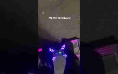 New hoverboard.