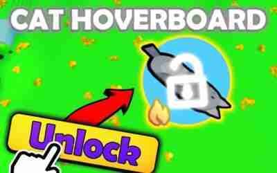 Omg cat hoverboard