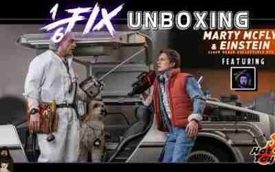 Back to the Future Marty McFly and Einstein Hot Toys | 1/6 Fix Unboxing