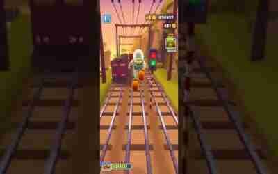 playing Subwaysurfers video Game | #gaming #shorts |?133(5)