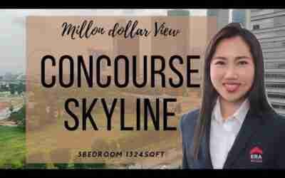 Concourse Skyline 3bedroom 1324sqft Unblock view