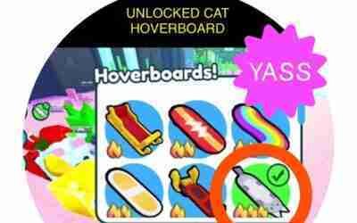 Unlocked Cat Hoverboard By Mastery Completed!! Pet Simulator X