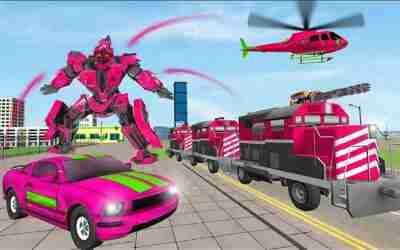 Train Robot Jet Games 2022: Green Future Robot Transform Wars – Android iOS Gameplay