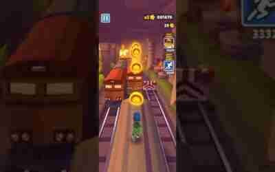 Subwaysurfers #shorts #gaming video |?33(5)