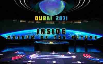 The amazing elements inside museum of the future 4K, dubai, most beautiful building #youtube #dubai