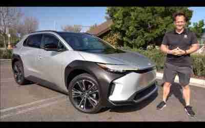 FIRST DRIVE: Is the 2023 Toyota bZ4X the better SUV to BUY than a VW ID.4?