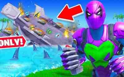 The *CRASHED BLIMP* Challenge in Fortnite!