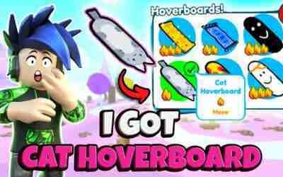 IS THE CAT HOVERBOARD BETTER THAN MY PARTNER HOVERBOARD In Pet Simulator X