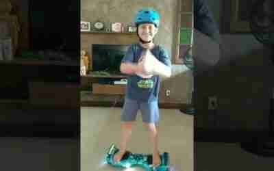 Dancinha no Hoverboard