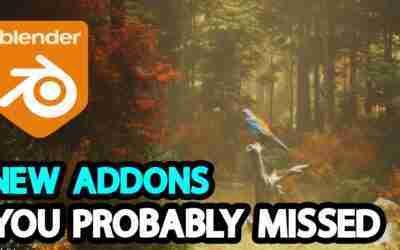 12 New Addons & Updates For Blender