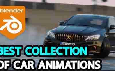 Amazing Car Animations made in Blender