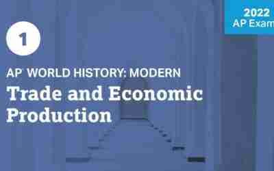1 | Trade and Economic Production | Live Review | AP World History: Modern