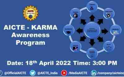 AICTE – KARMA Awareness Program