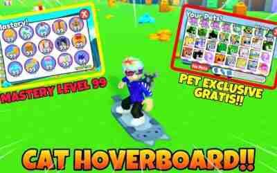 PUNYA CAT HOVERBOARD ?!? AUTO DAPET PET EXCLUSIVE GRATIS !! (Pet Simulator X) – Roblox Indonesia