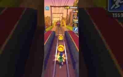Subwaysurfers Game youtube shorts – 2022 Gameplay – #shorts #youtube – ?68(4)