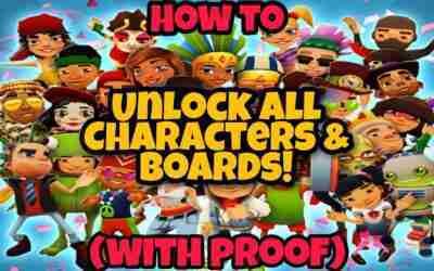 How to Unlock all Characters and Hoverboards in Subway Surfers | Hack Subway Surfers
