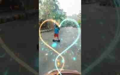 Vedant on Hoverboard#kidsofinstagram #hoverboards #lovekids #explore