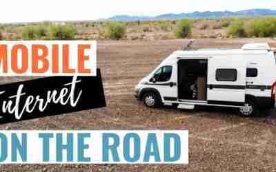 Camper Van WiFi – Mobile INTERNET ON THE ROAD As A Digital Nomad // WiFi In RV