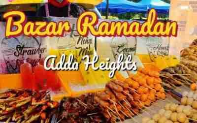 Bazar Ramadan Adda Heights 2022, Johor Bahru Malaysia. Street Foods.