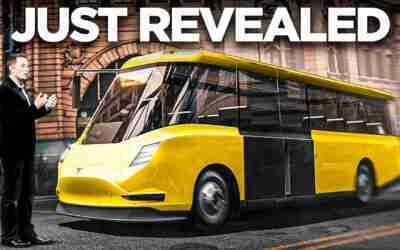 Elon Musk JUST ANNOUNCED Tesla's First City Transit Bus Is In Production!