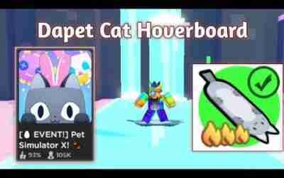 Aku akhirnya dapet cat hoverboard di Pet Simulator X (Roblox Indonesia) | Diego H