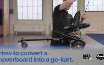 Tech Tips: How to convert a hoverboard into a go-kart.