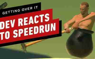 Getting Over It Developer Reacts to 1 Minute 24 Second Speedrun