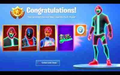 The New NEO LEGENDS PACK in Fortnite..