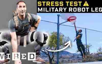 Stress Testing Real-Life Robot Legs | WIRED