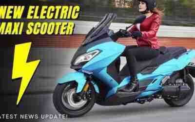This New Electric Maxi Scooter from Spain is Here to Take on Market Leaders