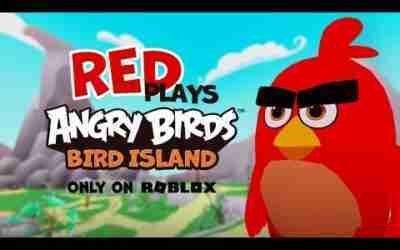 Angry Birds Roblox | Red Doesn't Know How to Play Roblox